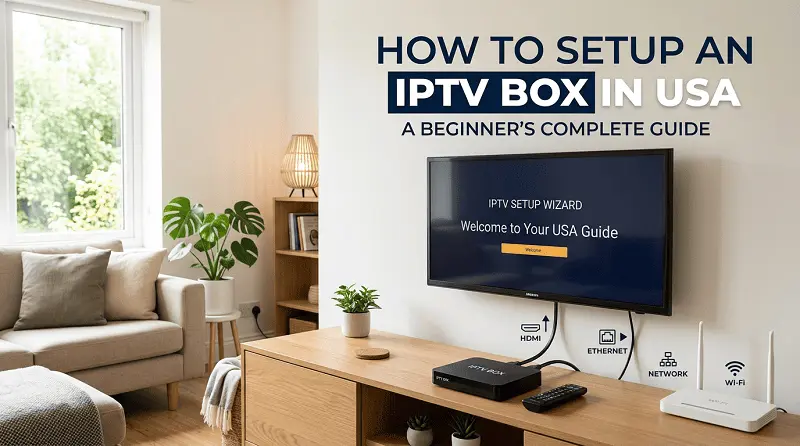 How to Setup an IPTV Box in USA A Beginner's Complete Guide