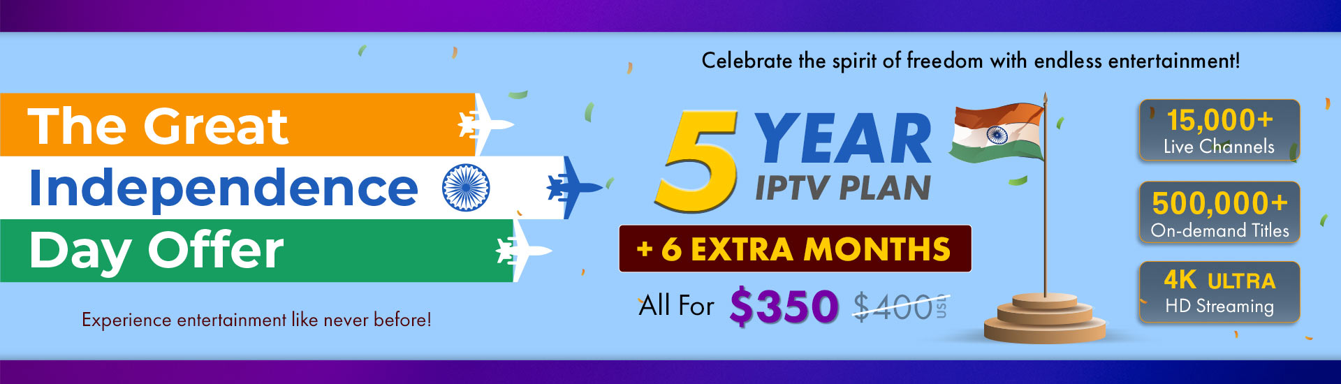 Independence Day Sale