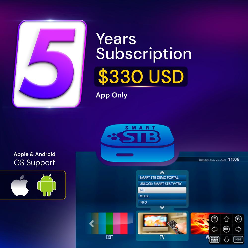 IPTV-App-5-year