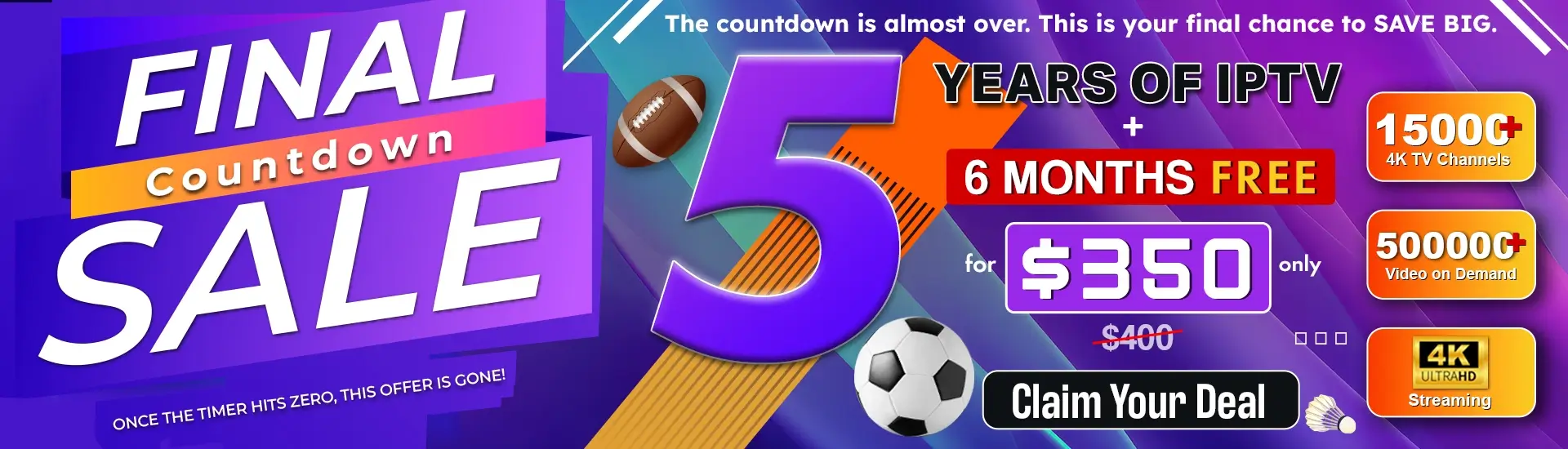 Mega Sports Sale Guru IPTV