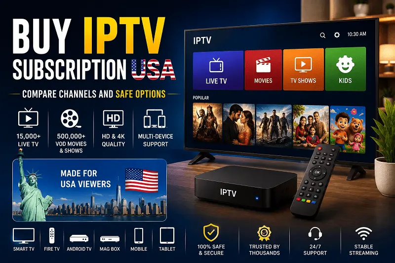 Buy IPTV Subscription